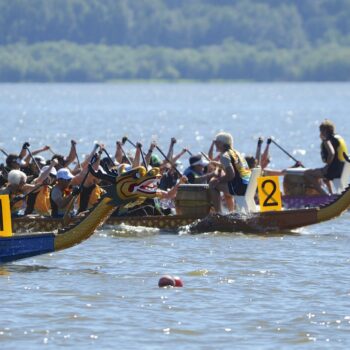 Dragon Boat Racing Vancouver Lake 1