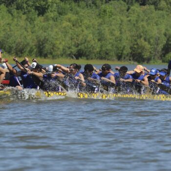 Dragon Boat Racing Vancouver Lake 4