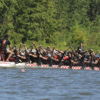 Dragon Boat Racing Vancouver Lake 6