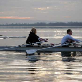 Rowing at Vancouver Lake